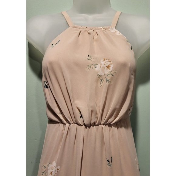 New Show Me Your Mumu Weddings Amanda Maxi Dress Pale Pink Floral XXS - Picture 2 of 9